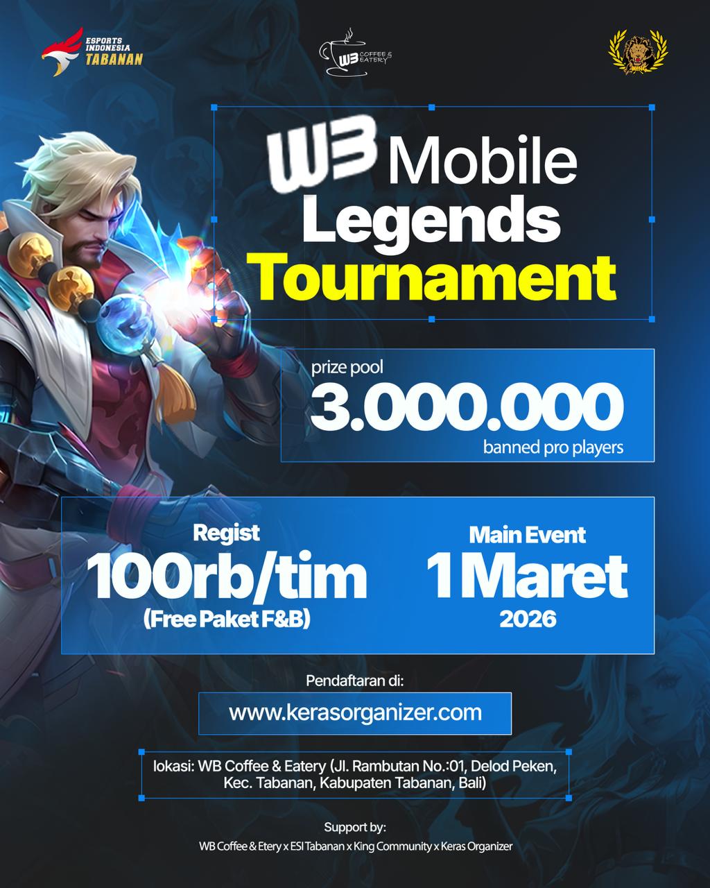 WB Mobile Legends Tournament